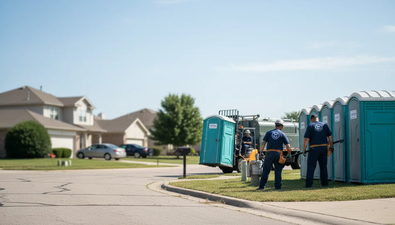Porta Potty Rental in Chester, IL near me